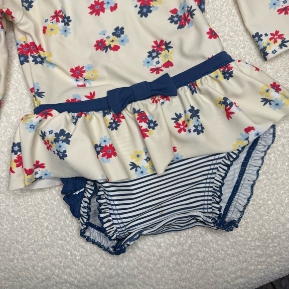 RUFFLEBUTTS Petal Parade Skirted One Piece Suit
Rashguard Size 6-12months - Picture 4 of 7
